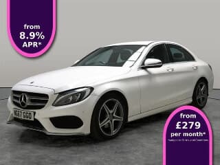 Mercedes-Benz C-Class 2.0 C200 AMG Line Saloon 4dr Petrol G-Tronic+ Euro 6 (s/) (184 ps)